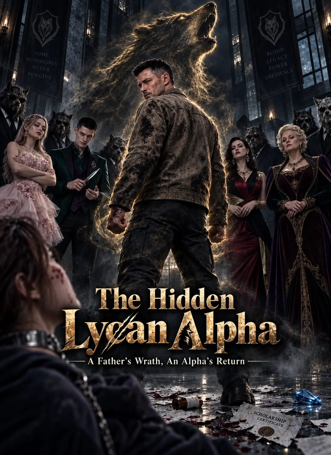 The Hidden Lycan Alpha short drama poster