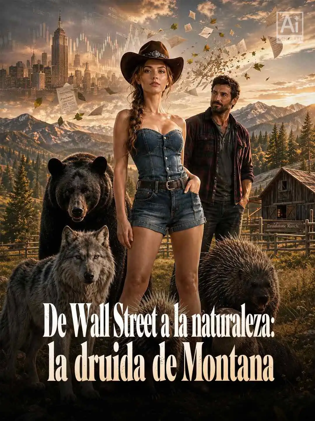 De Wall Street a la naturaleza: la druida de Montana short drama poster