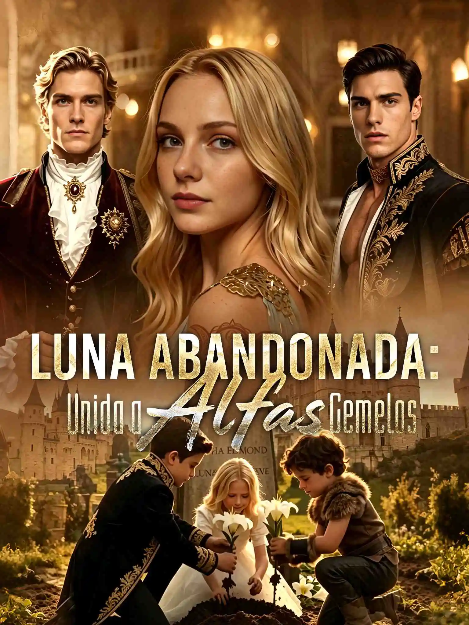 Abandoned Luna: Mated to the Alpha Twins（外部自制）AI西配 short drama poster