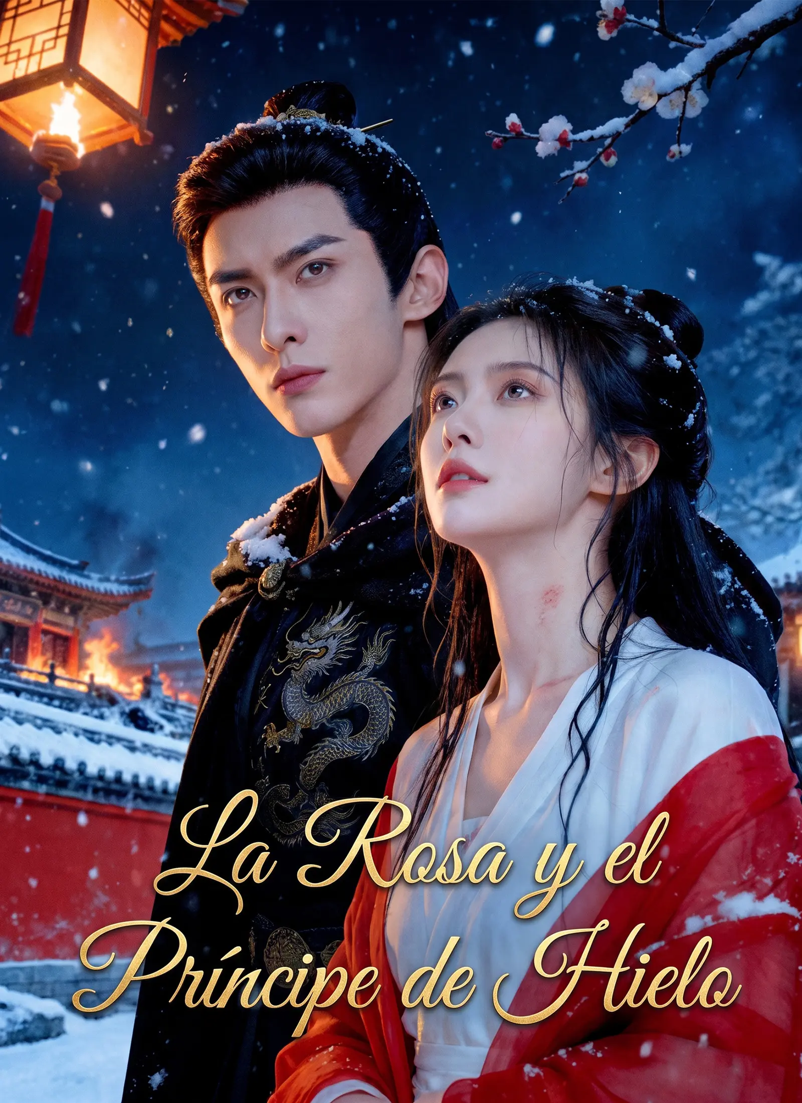 La Rosa y el Príncipe de Hielo short drama poster