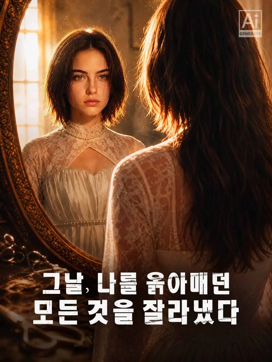 그날, 나를 옭아매던 모든 것을 잘라냈다 short drama poster