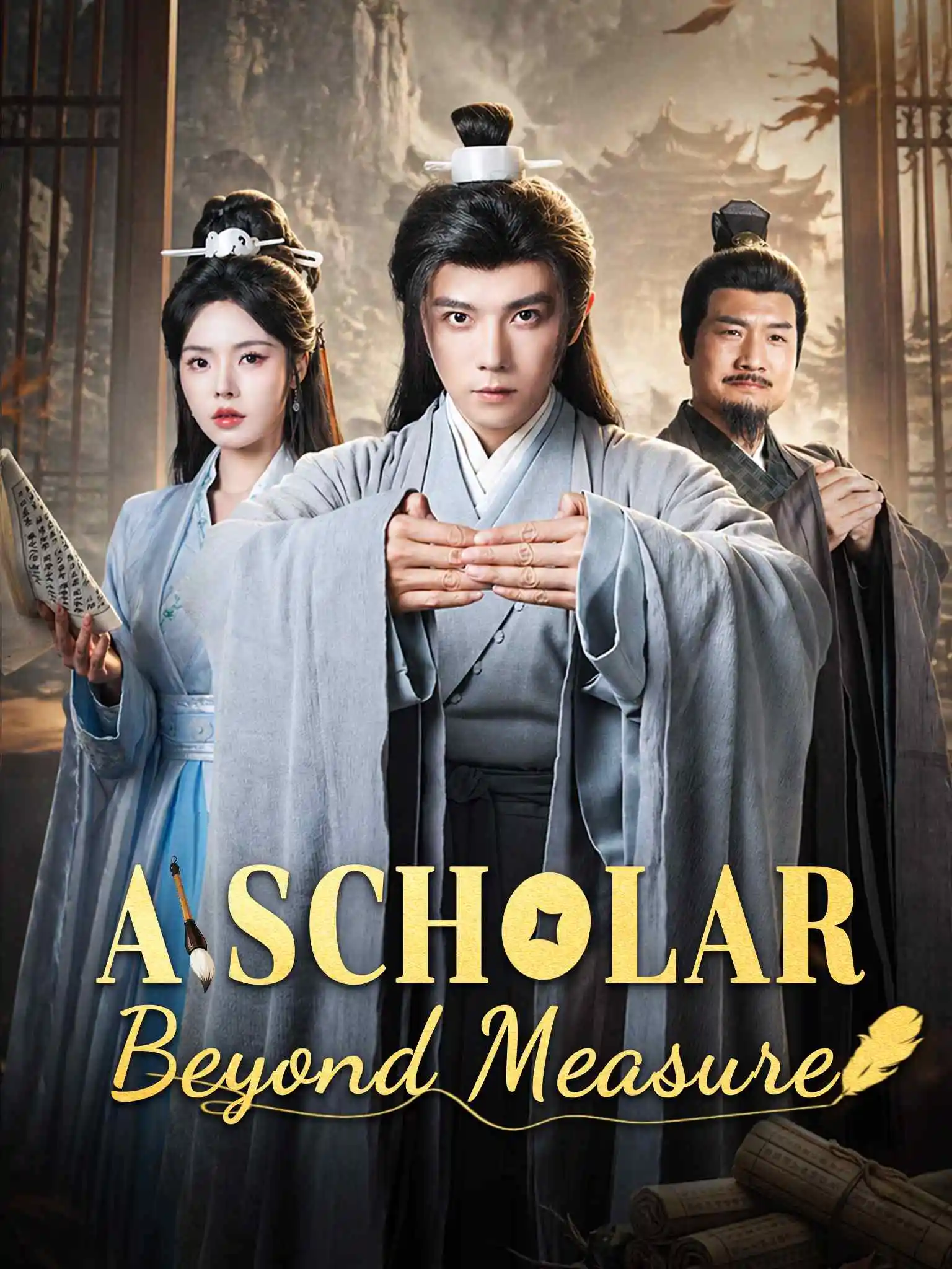 AI英配 百圣齐鸣的状元郎！你管这叫酸儒秀才？ short drama poster