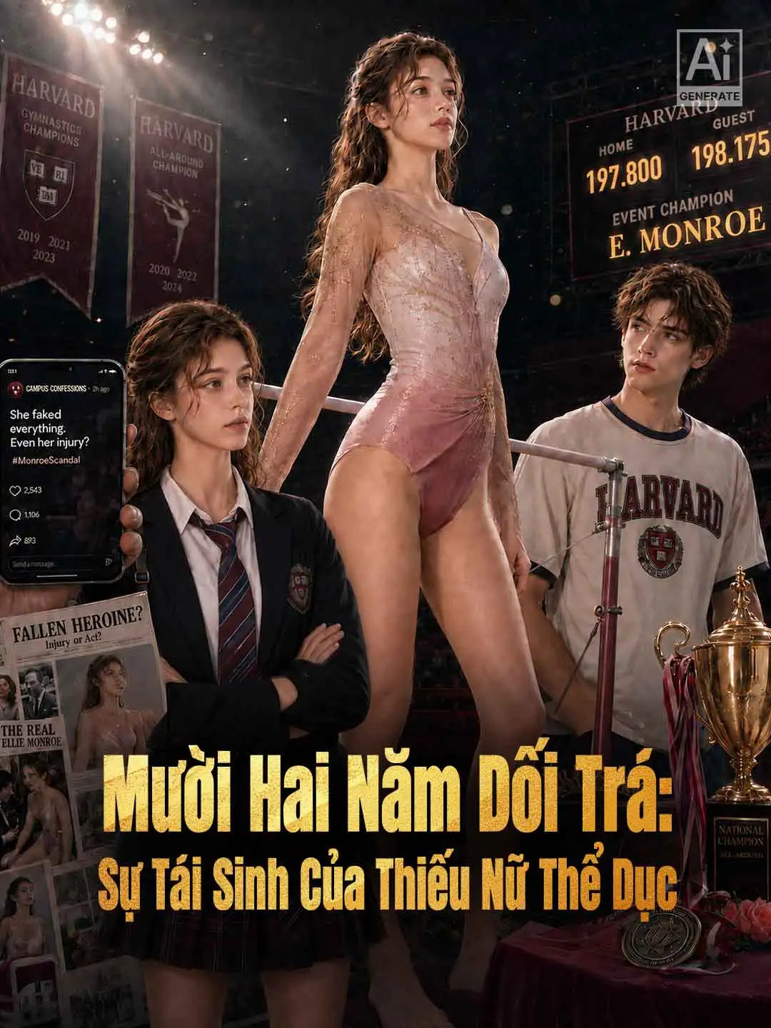 Mười Hai Năm Dối Trá: Sự Tái Sinh Của Thiếu Nữ Thể Dục short drama poster