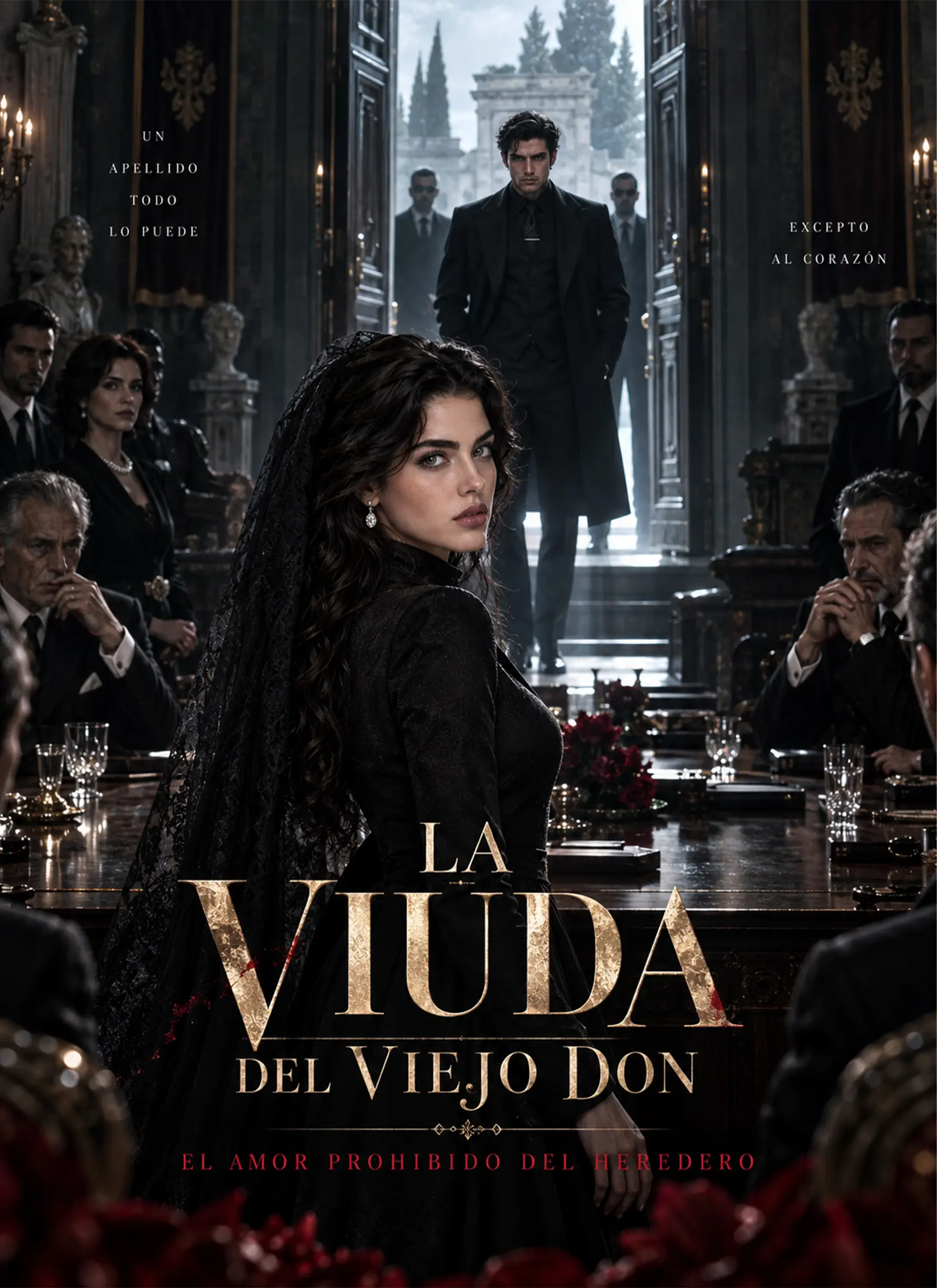 La Viuda del Viejo Don, el Amor Prohibido del Heredero short drama poster