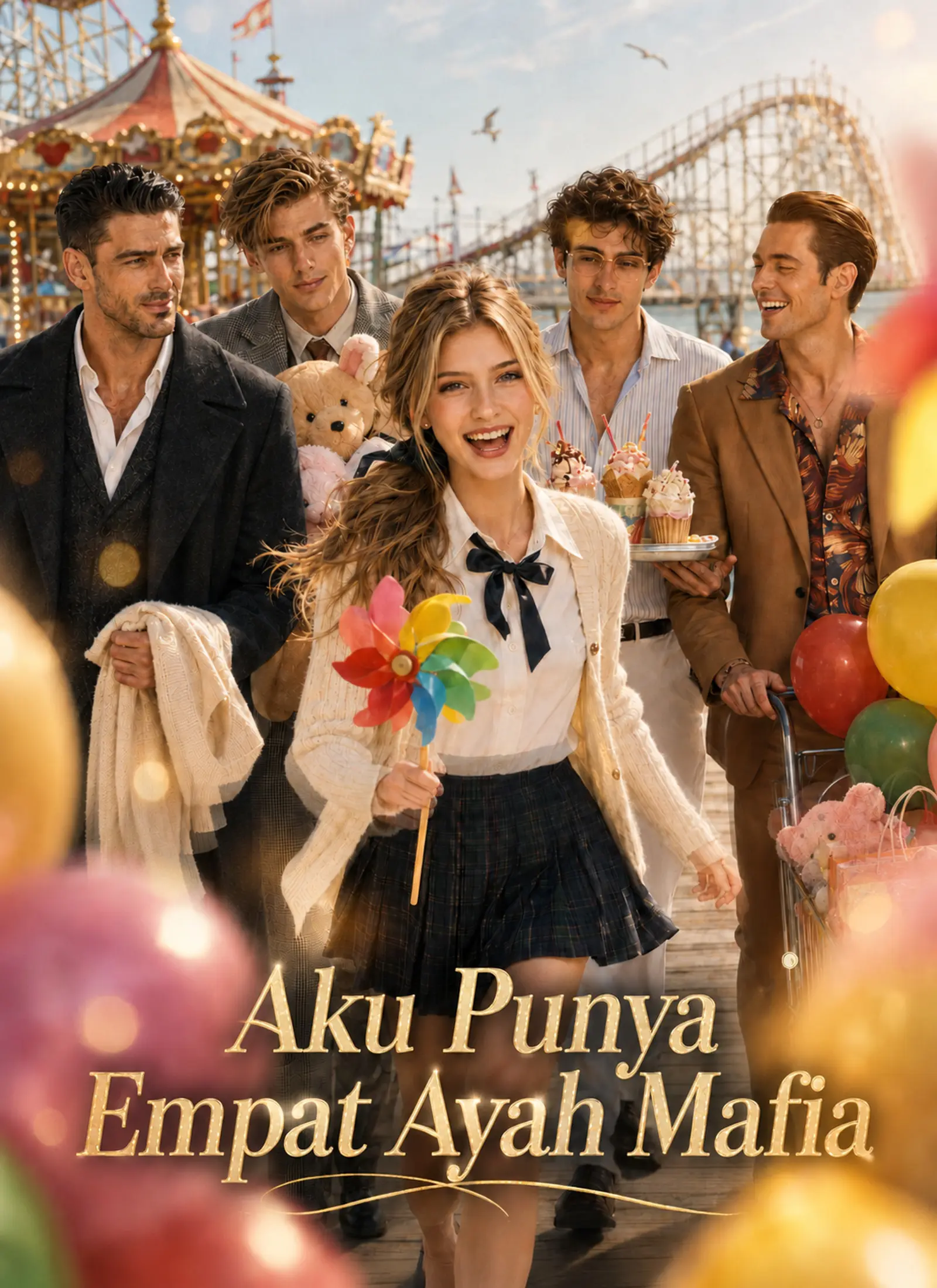 Aku Punya Empat Ayah Mafia short drama poster
