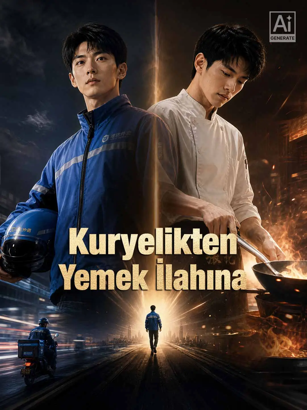 Kuryelikten Yemek İlahına short drama poster