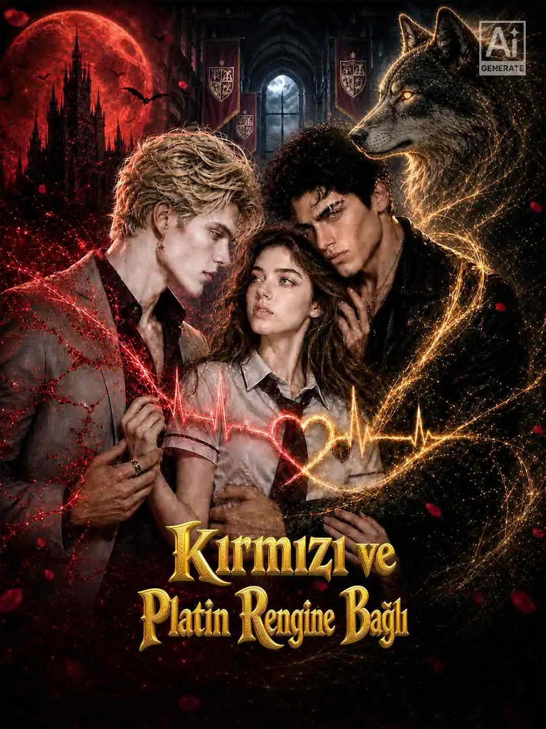 Kırmızı ve Platin Rengine Bağlı short drama poster