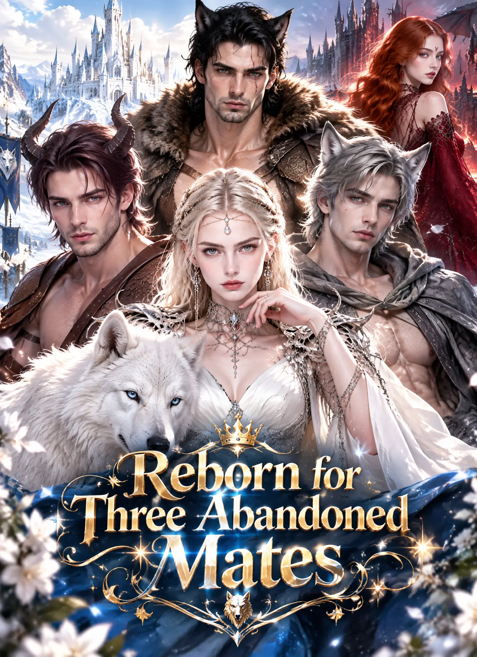Reborn for Three Abandoned Mates short drama poster