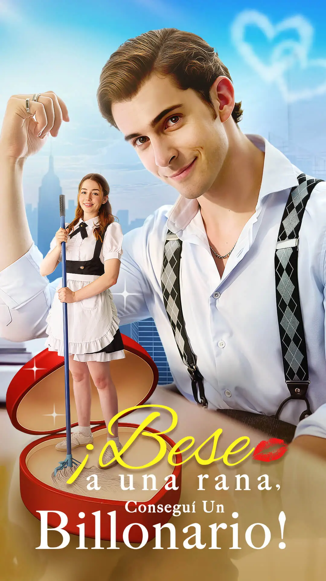 ¡Bese a una rana, conseguí un billonario! short drama poster