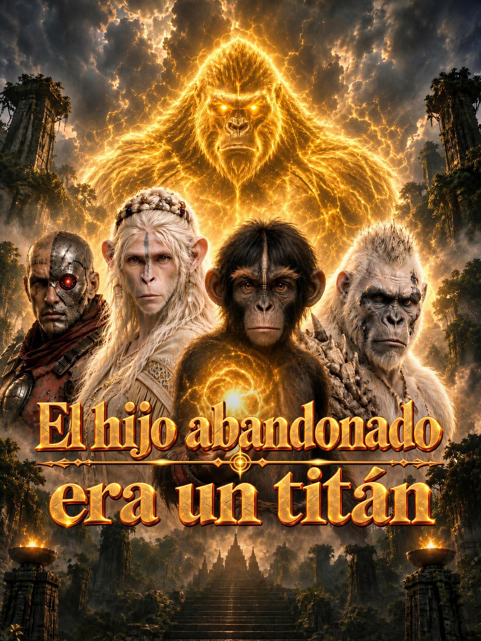 El hijo abandonado era un titán short drama poster