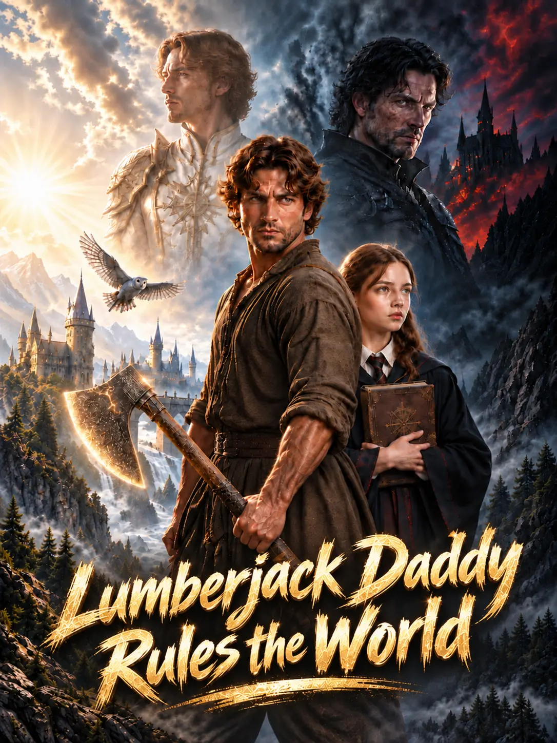 Lumberjack Daddy Rules the World short drama poster