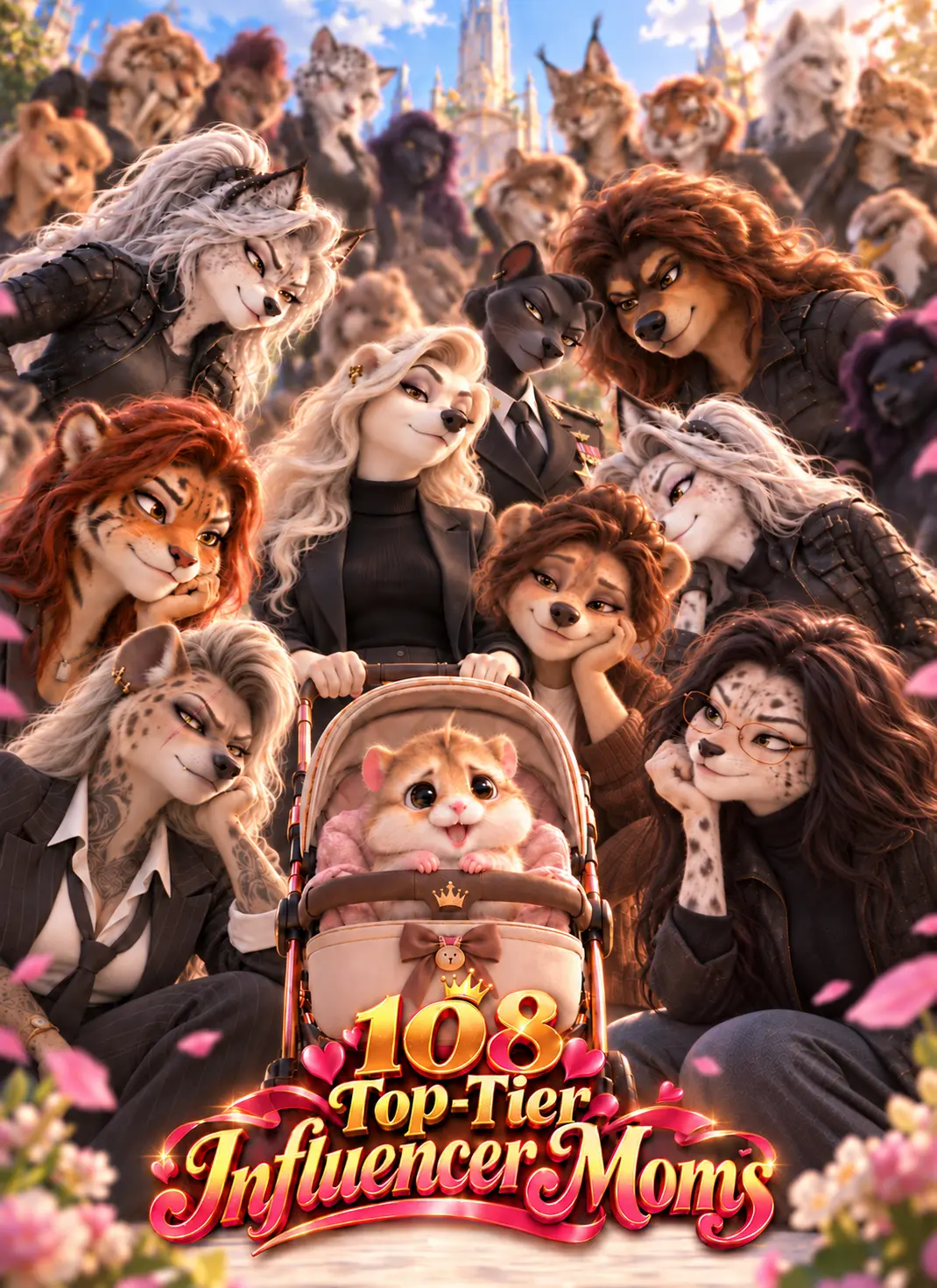 108 Top‑Tier Influencer Moms short drama poster
