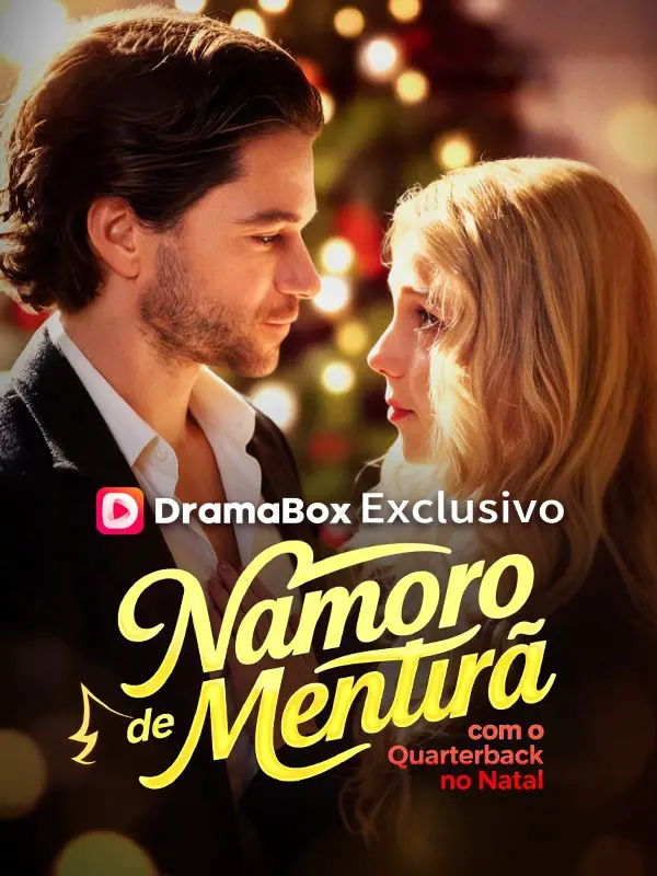 Namoro de Mentira com o Quarterback no Natal (Dublado) short drama poster