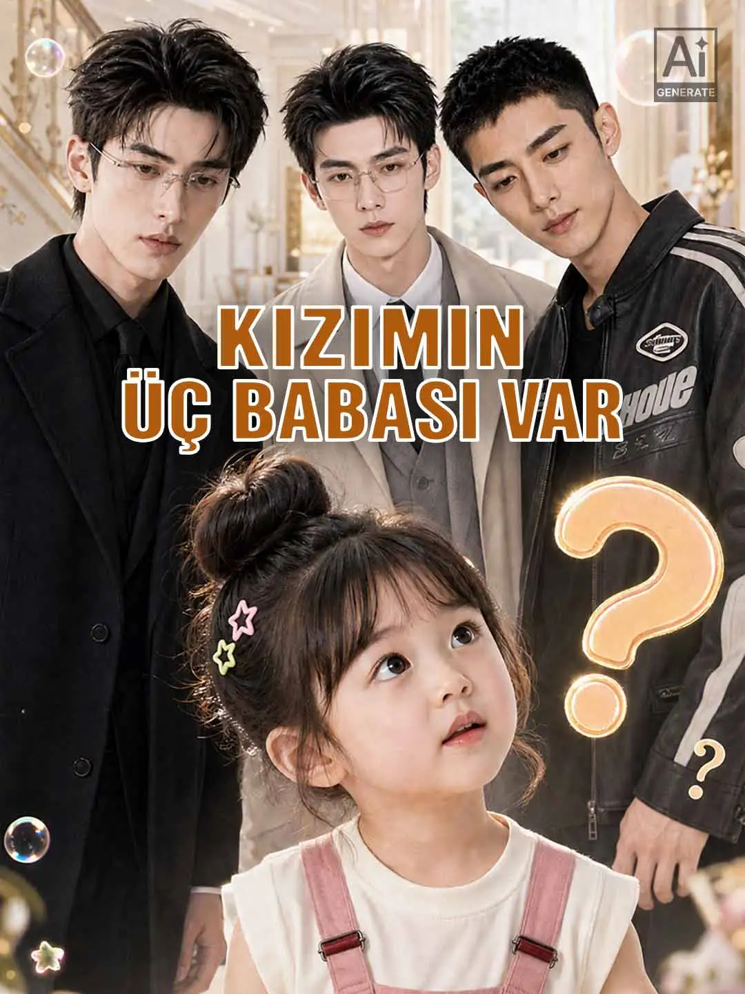 Kızımın Üç Babası Var short drama poster