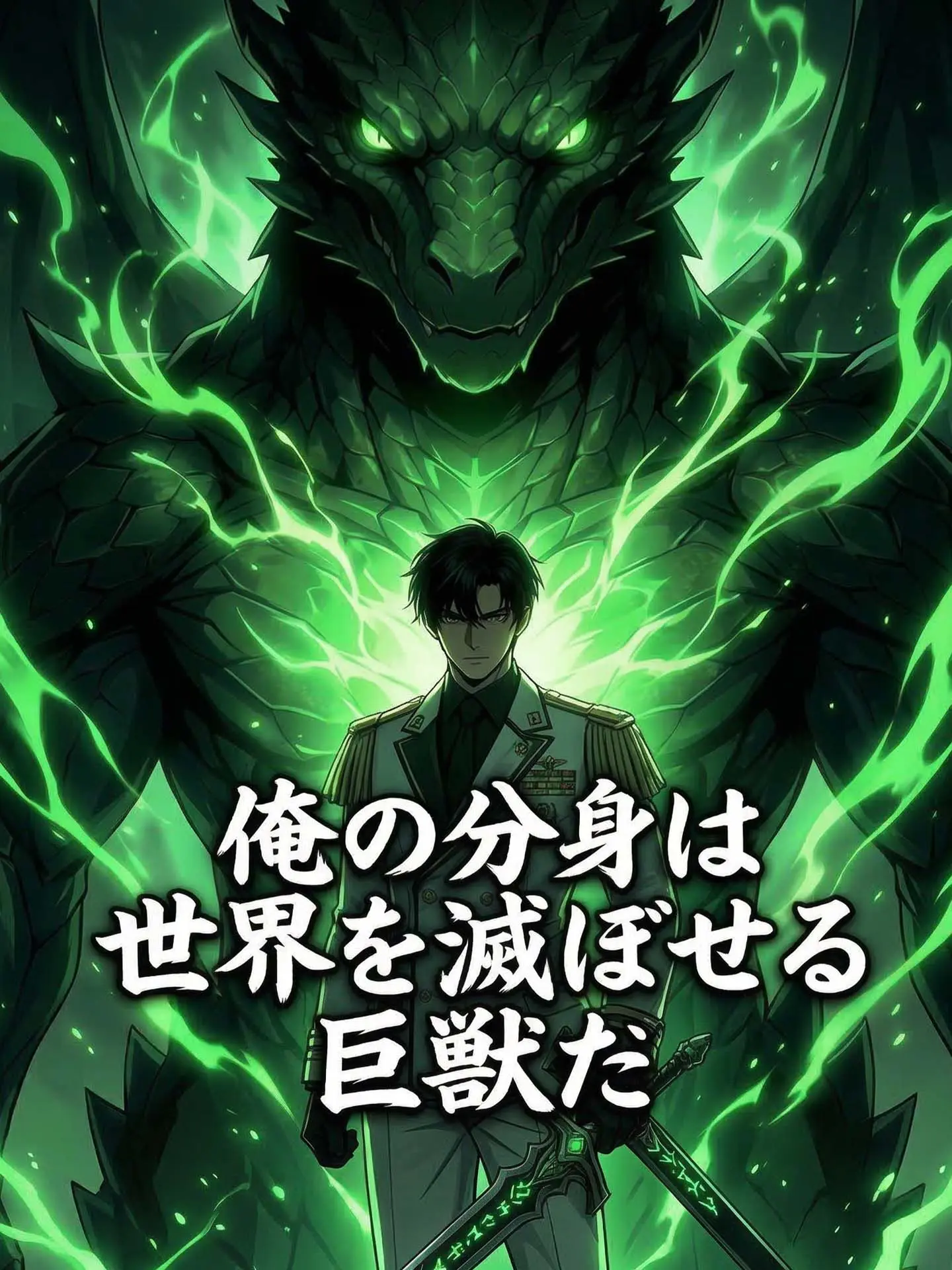 （吹替版）俺の分身は世界を滅ぼせる巨獣だ short drama poster
