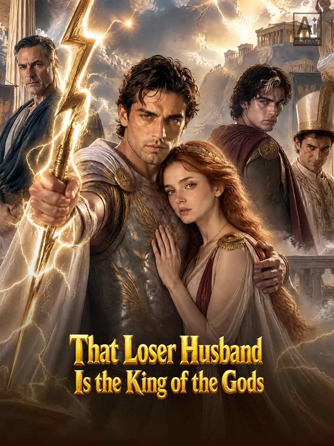 That Loser Husband Is the King of the Gods short drama poster