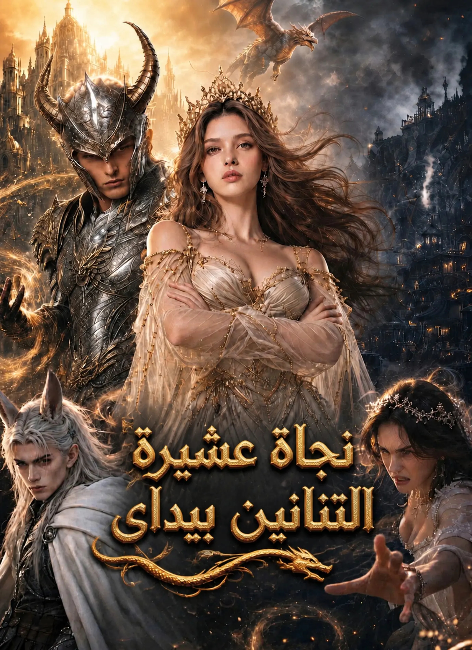 نجاة عشيرة التنانين بيداي short drama poster