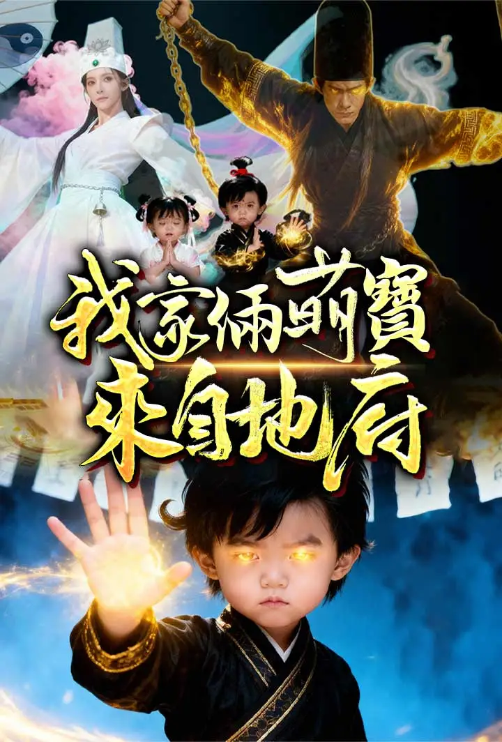 我家倆萌寶來自地府 short drama poster