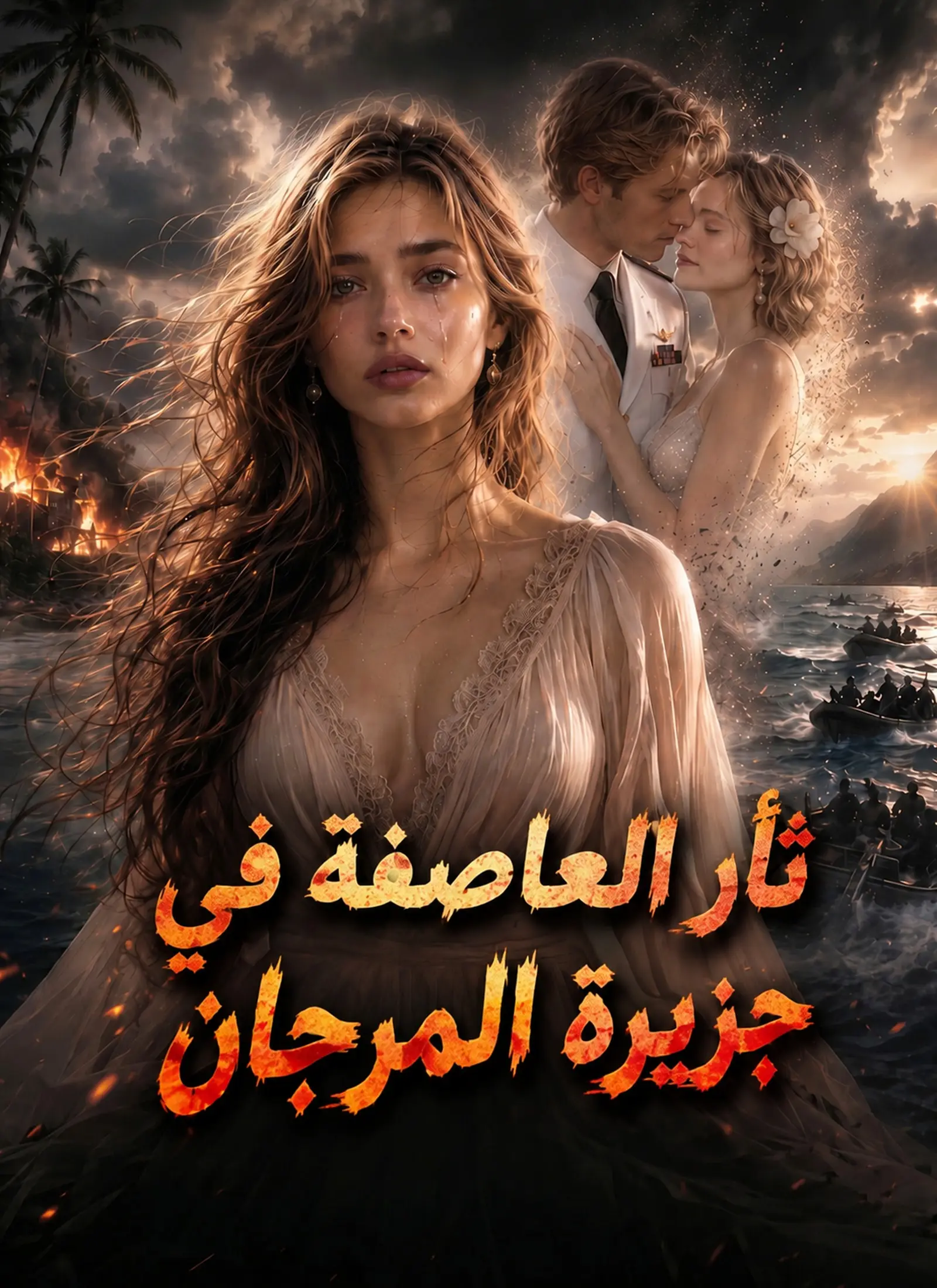 ثأر العاصفة في جزيرة المرجان short drama poster