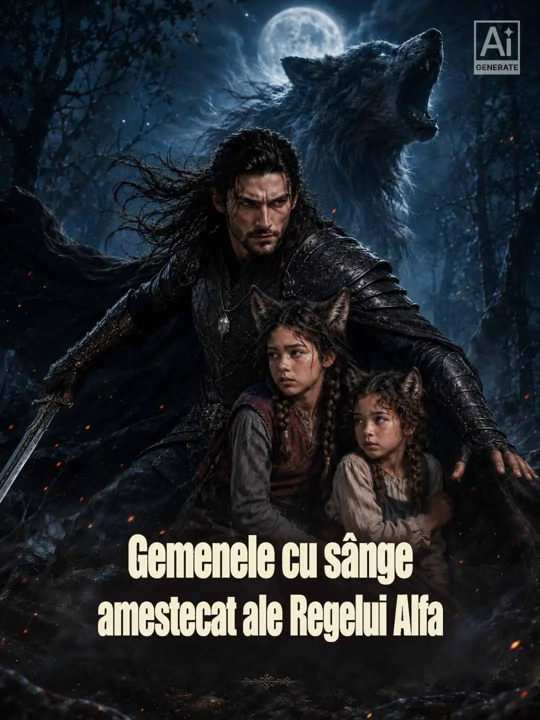 Gemenele cu sânge amestecat ale Regelui Alfa short drama poster