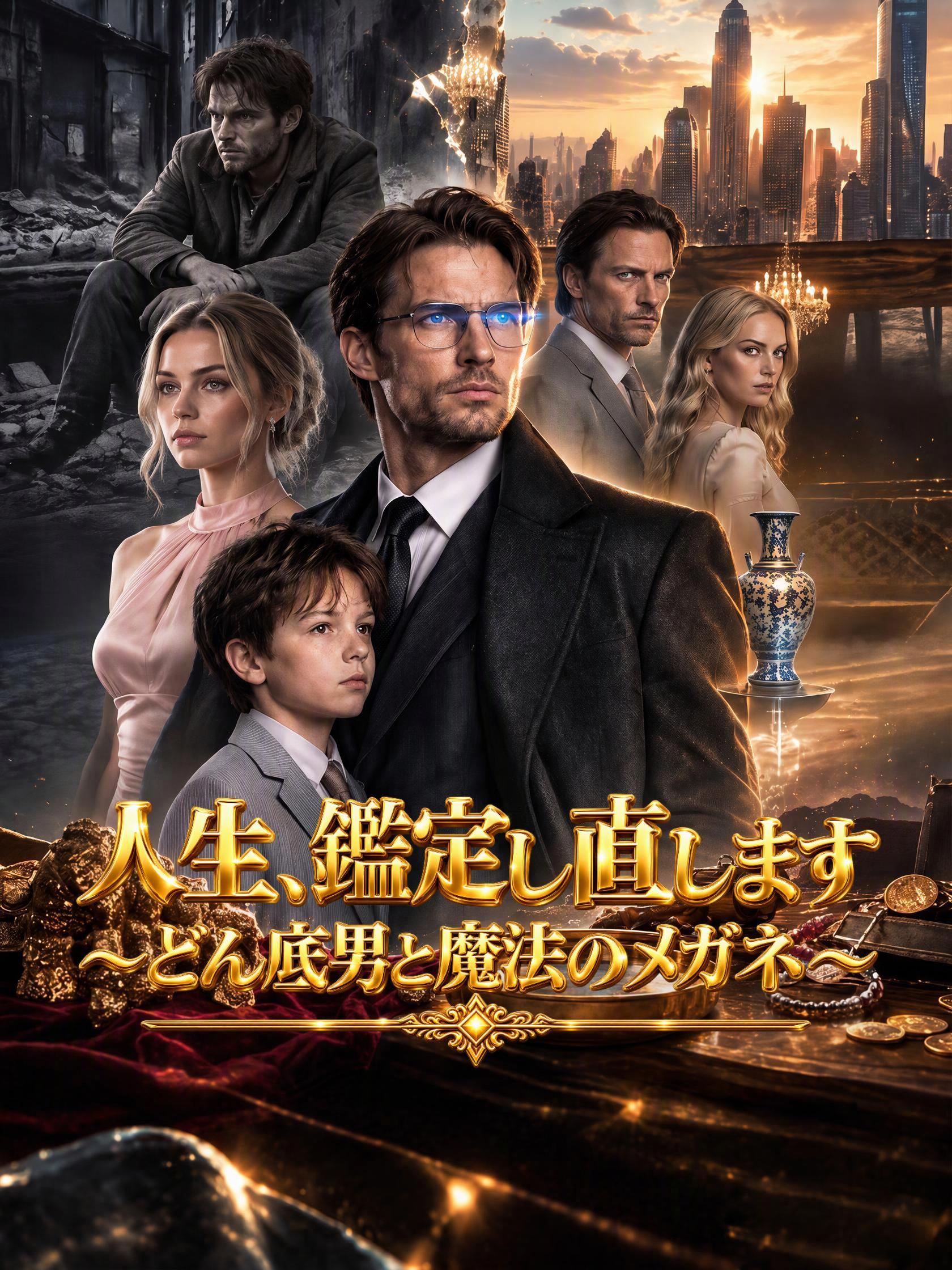 人生、鑑定し直します～どん底男と魔法のメガネ～ short drama poster