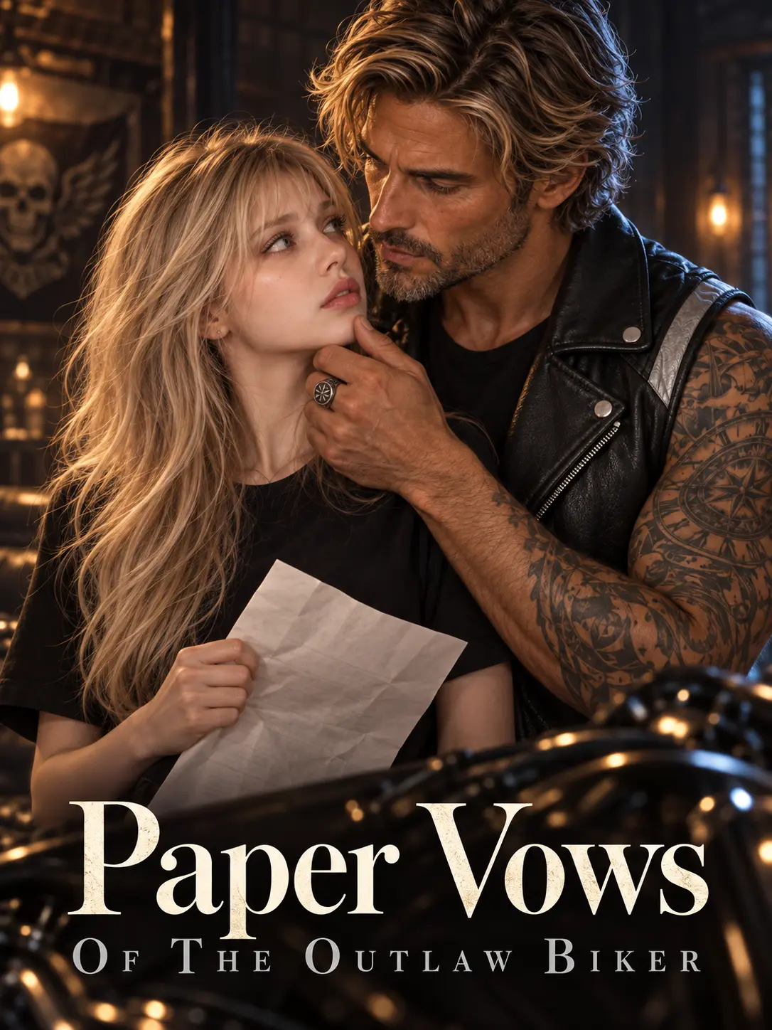 Paper Vows Of The Outlaw Biker short drama poster