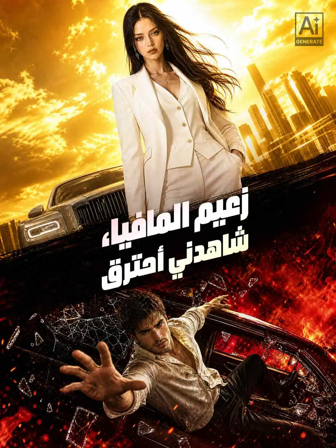 زعيم المافيا، شاهدني أحترق short drama poster