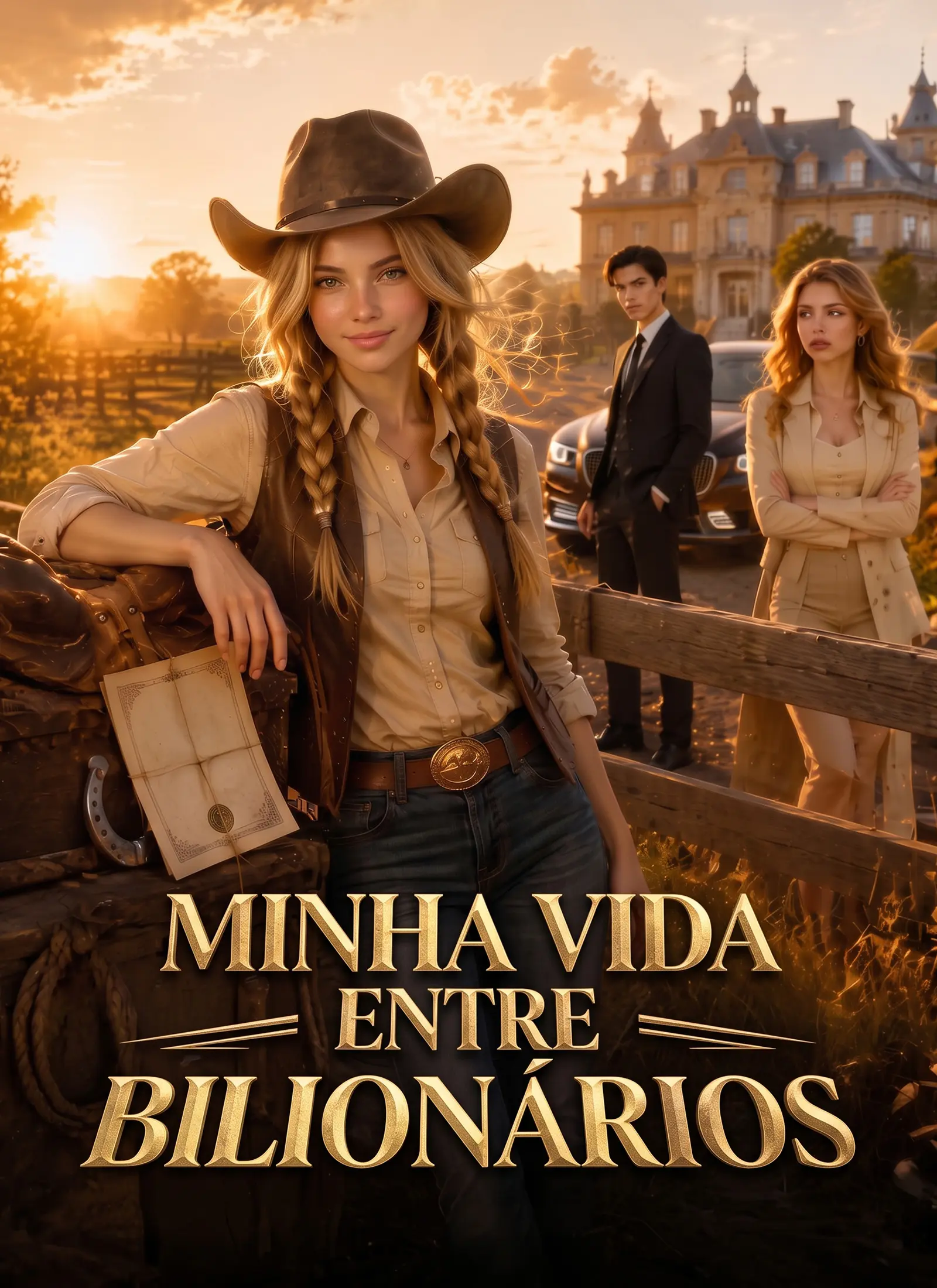 [Dublado]Minha Vida Entre Bilionários short drama poster