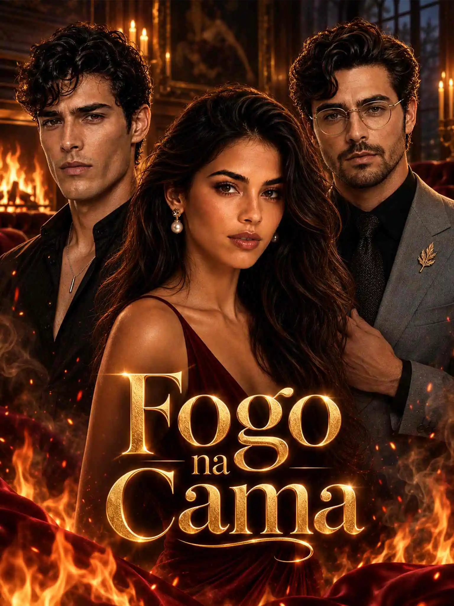 Fogo na Cama short drama poster