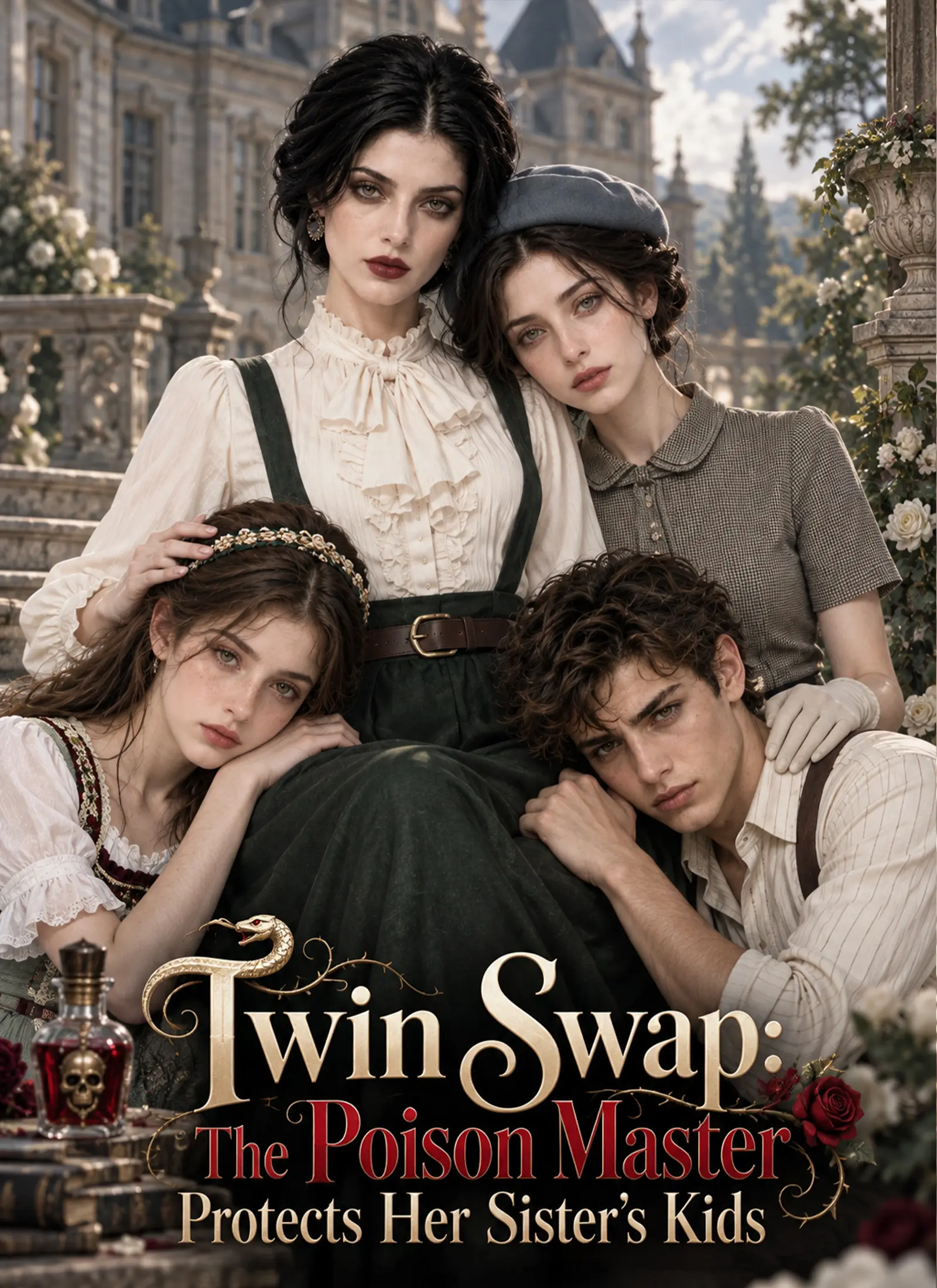 Twin Swap: The Poison Master Protects Her Sister’s Kids short drama poster