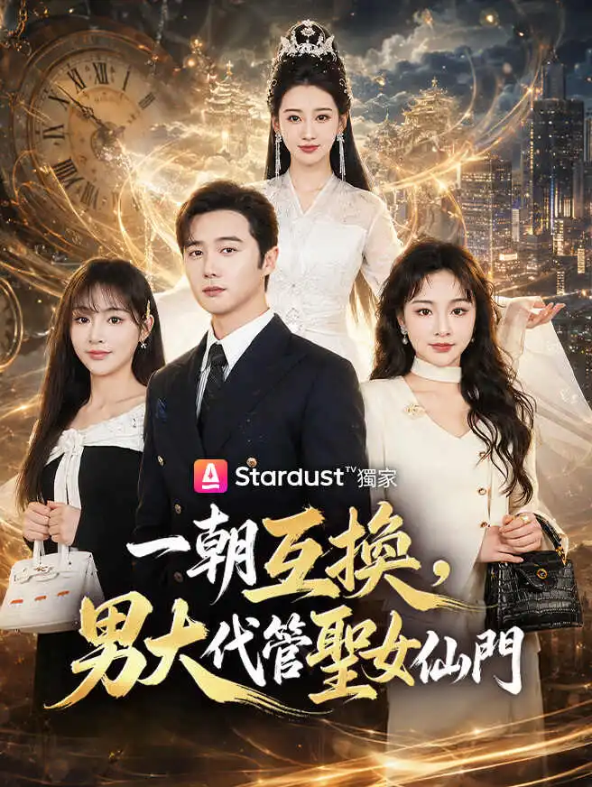 一朝互換，男大代管聖女仙門 short drama poster