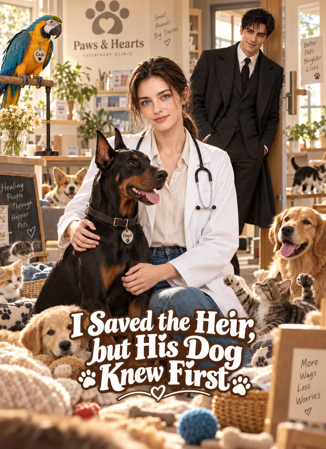 I Saved the Heir, but His Dog Knew First. short drama poster
