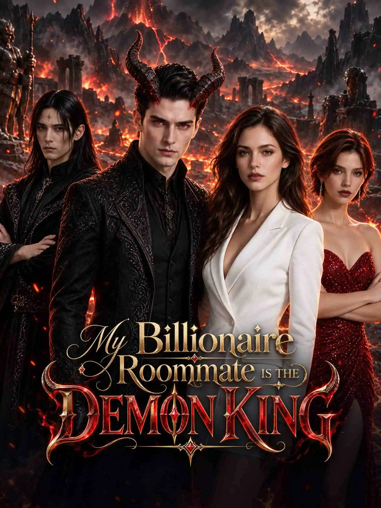 My Billionaire Roommate Is the Demon King short drama poster