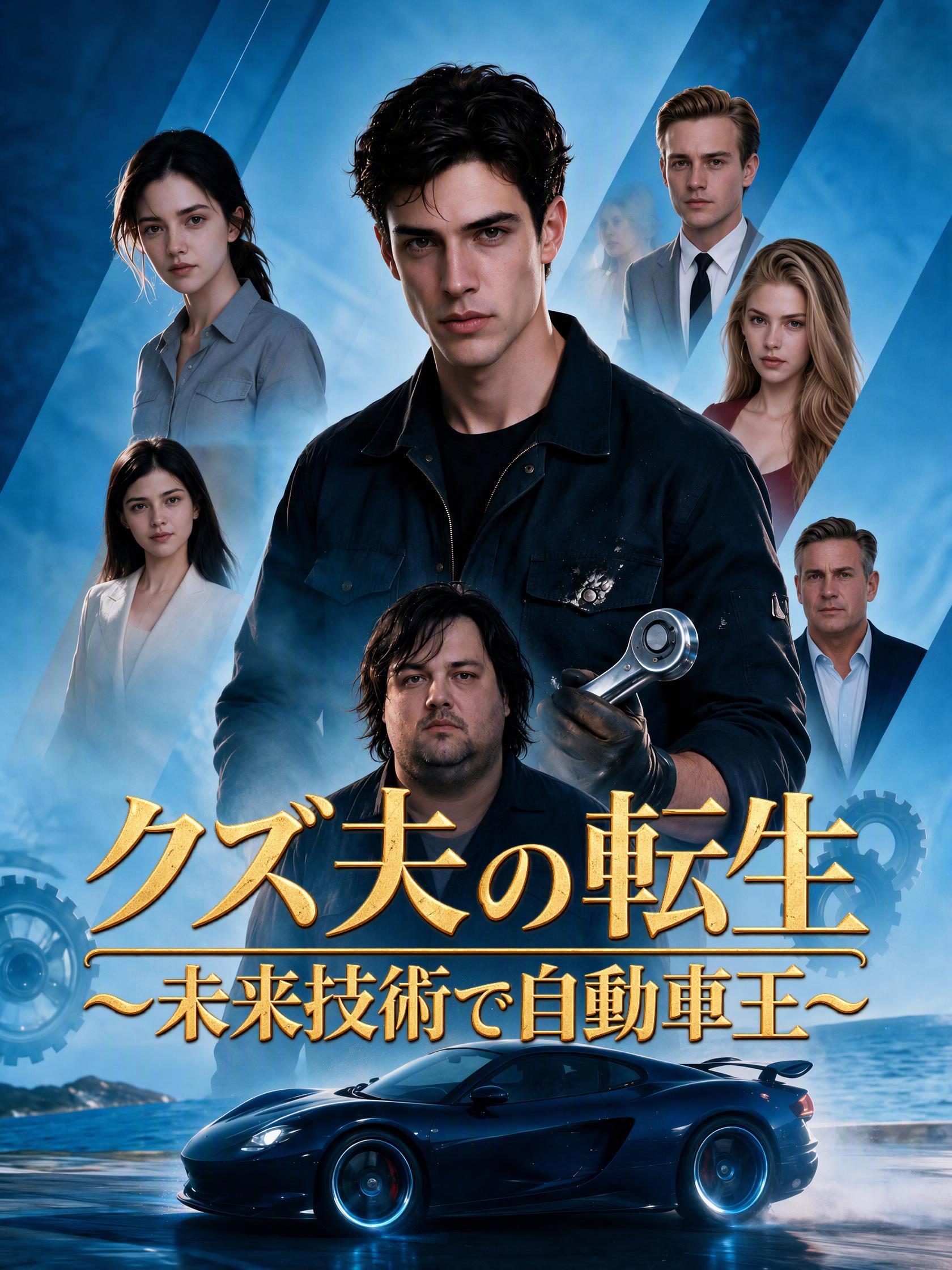 クズ夫の転生～未来技術で自動車王～ short drama poster