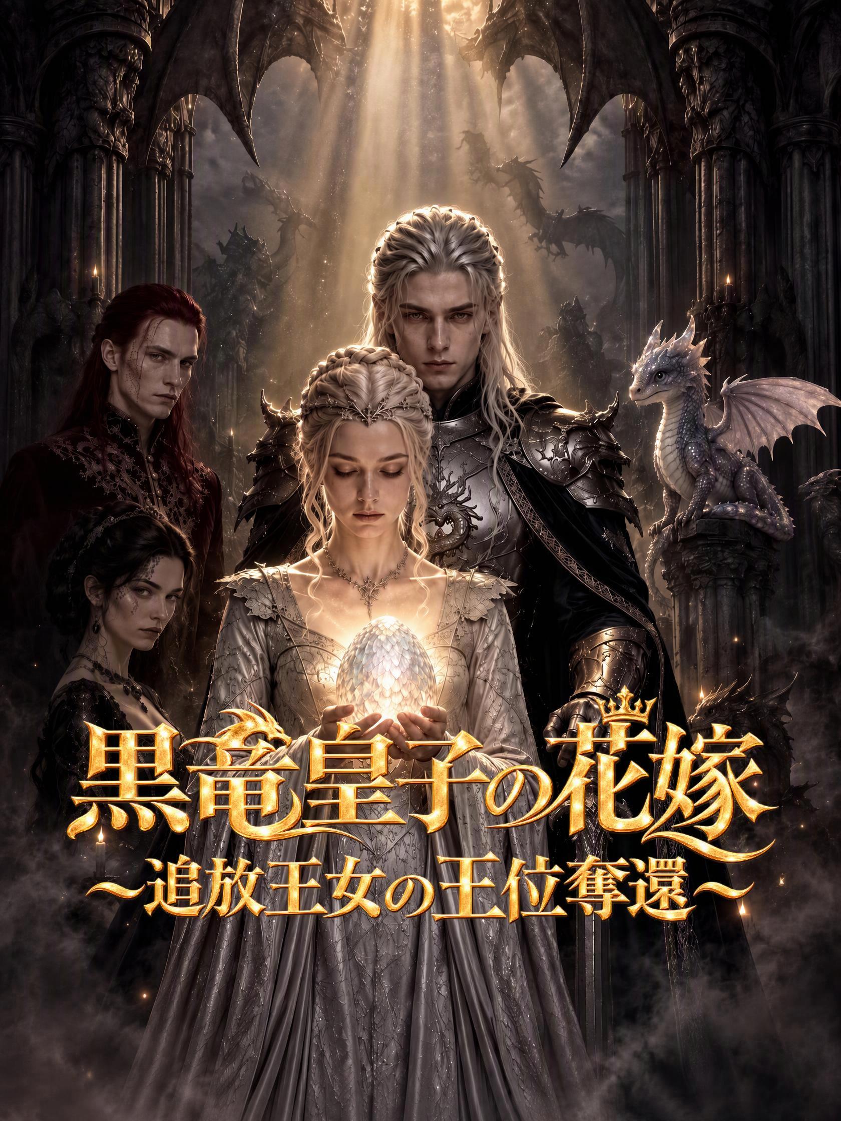黒竜皇子の花嫁～追放王女の王位奪還～ short drama poster