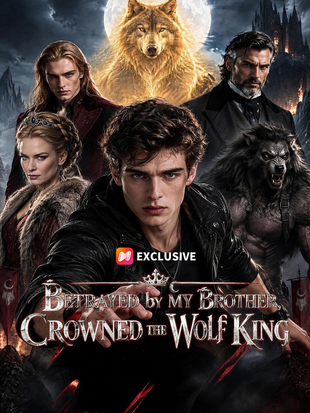 BETRAYED BY MY BROTHER, CROWNED THE WOLF KING short drama poster