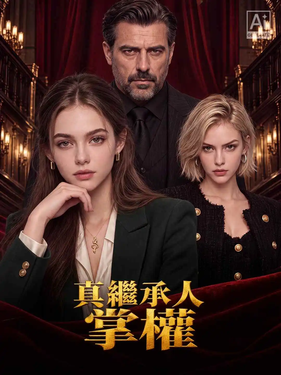 真繼承人掌權 short drama poster