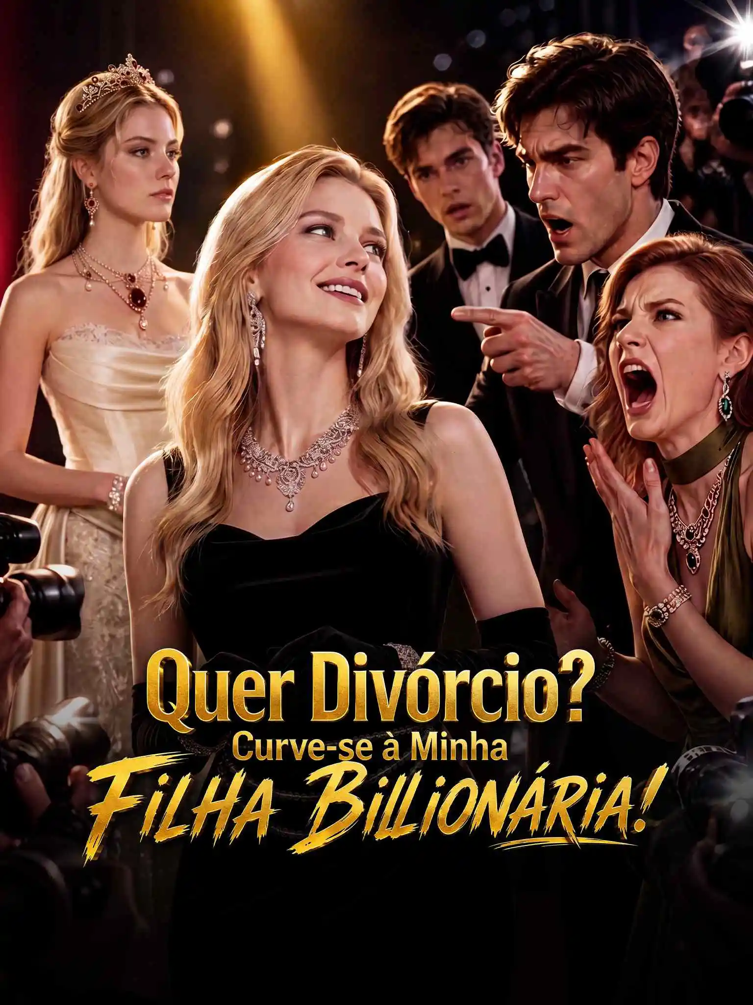 Divorce Me？Bow to My Billionaire Daughter!（外部版权） AI葡配 short drama poster