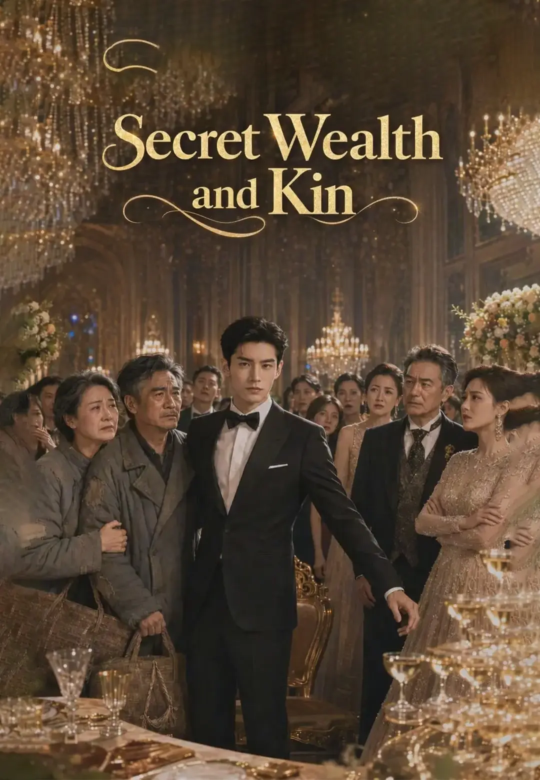 Secret Wealth and Kin short drama poster
