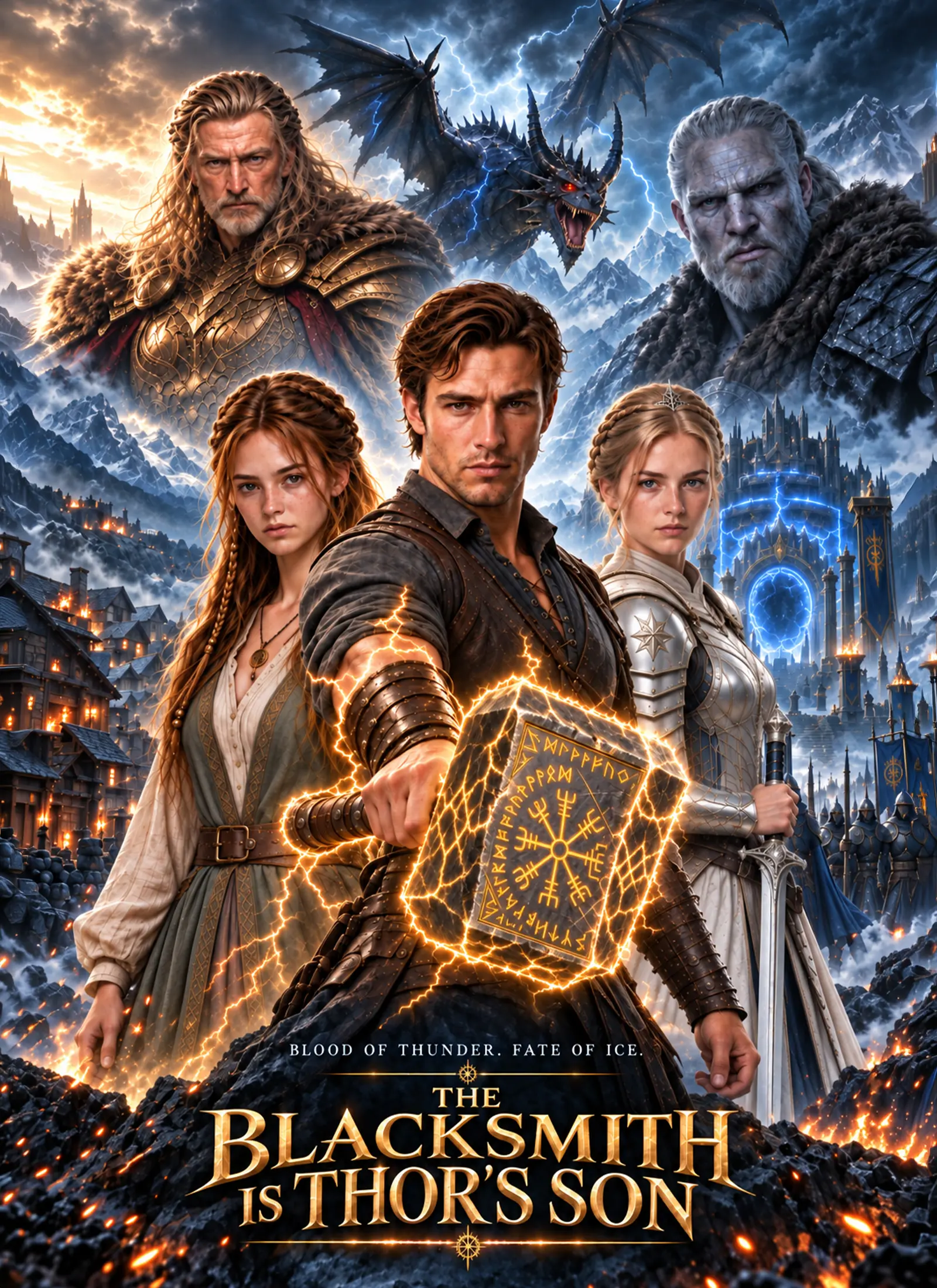 The Blacksmith Is Thor's Son short drama poster