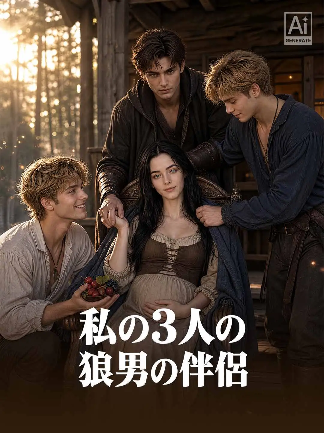 私の3人の狼男の伴侶 short drama poster