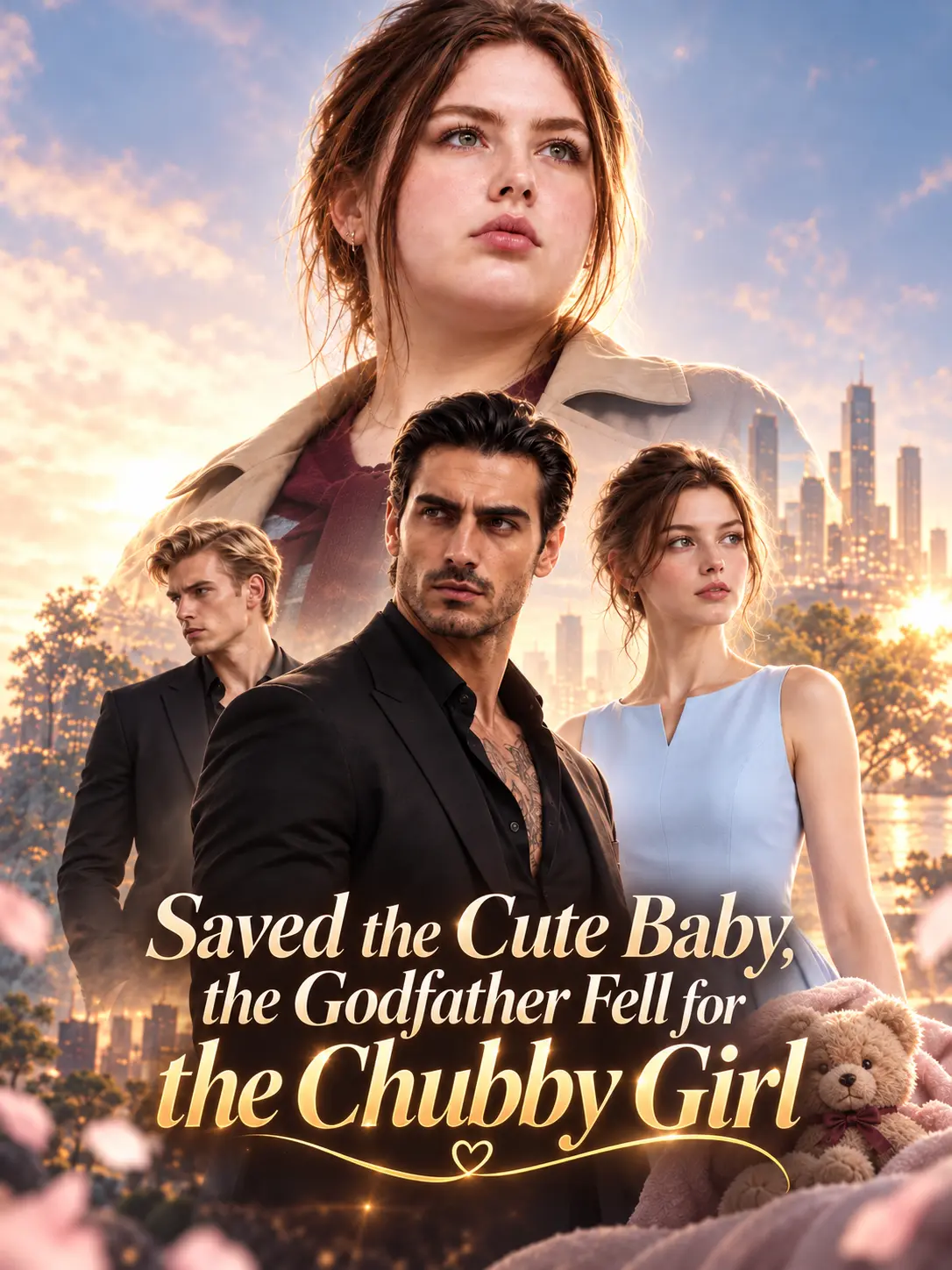 Saved the Cute Baby, the Godfather Fell for the Chubby Girl short drama poster