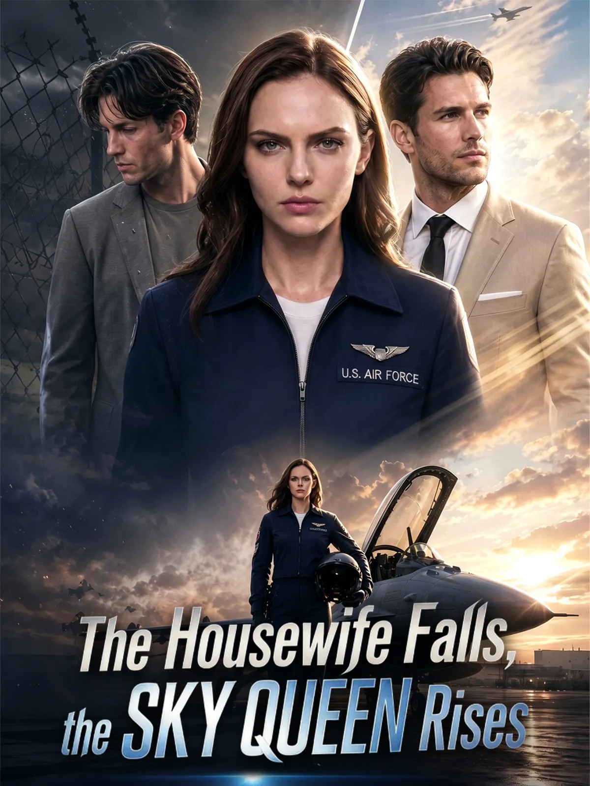 The Housewife Falls, the SKY QUEEN Rises short drama poster