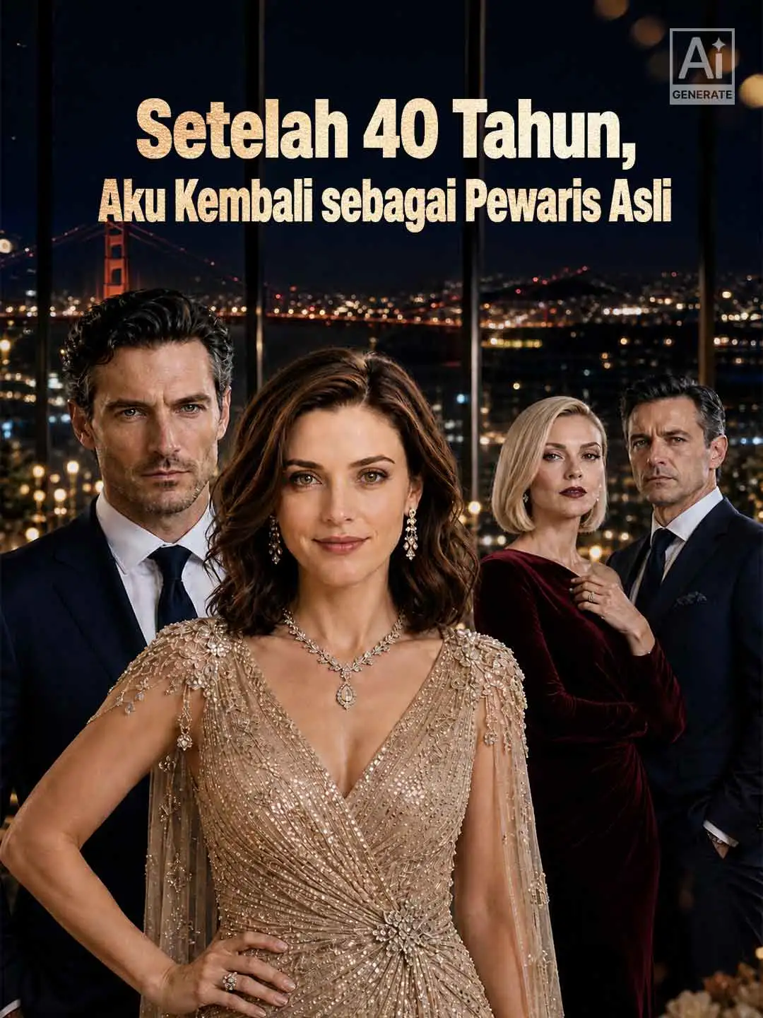 Setelah 40 Tahun, Aku Kembali sebagai Pewaris Asli short drama poster