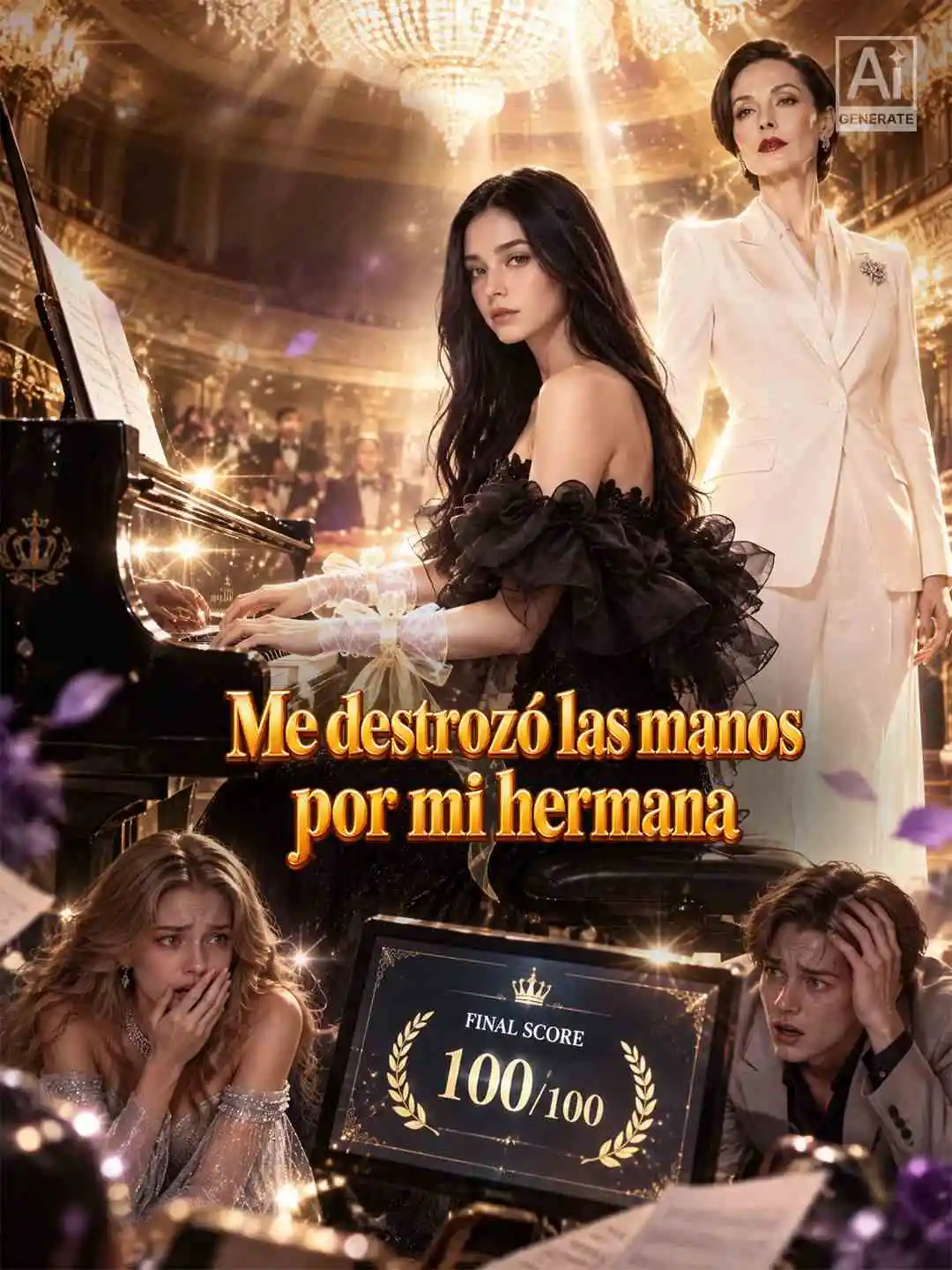Me destrozó las manos por mi hermana short drama poster