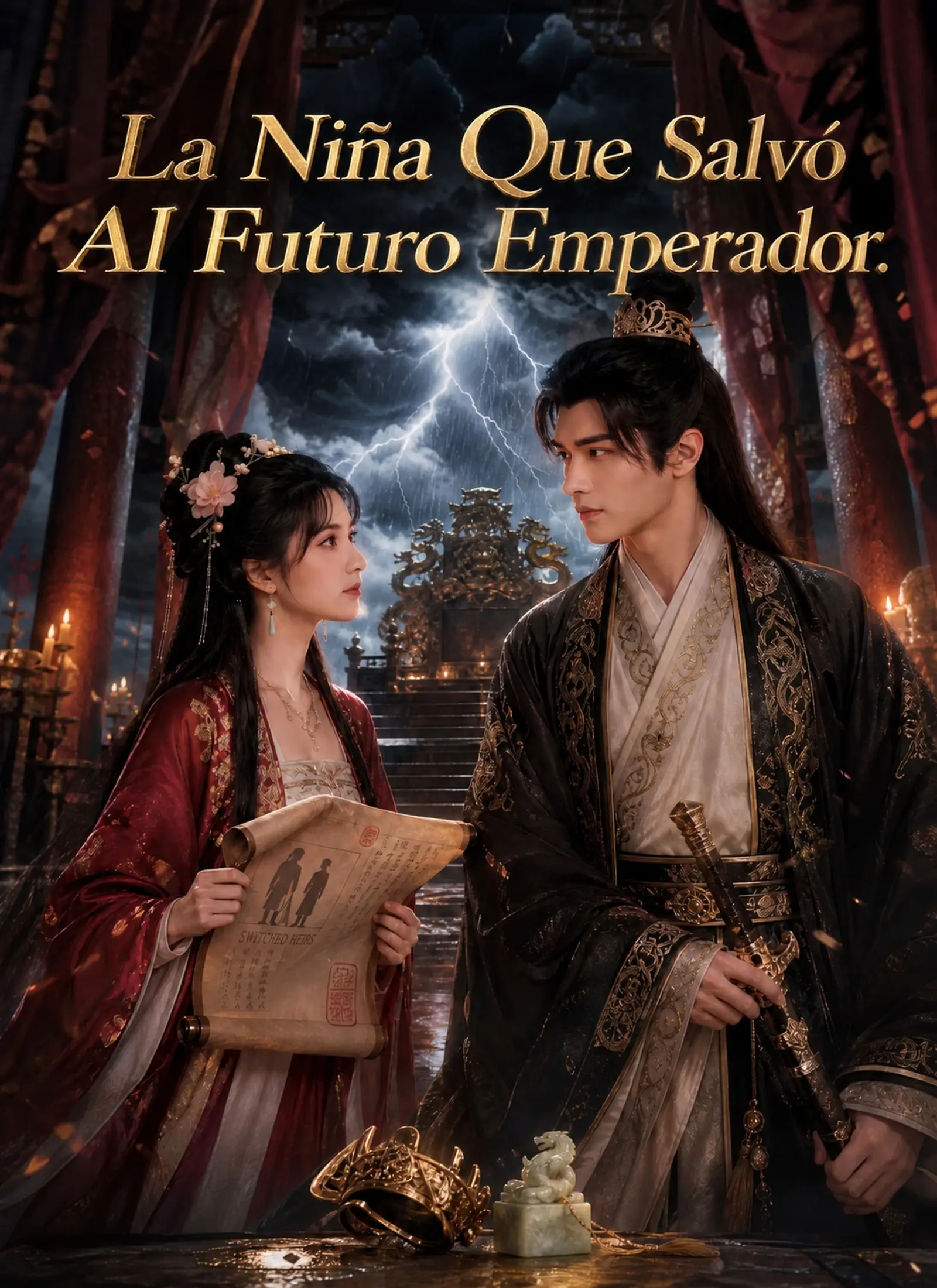 [Doblado]La Niña Que Salvó Al Futuro Emperador short drama poster