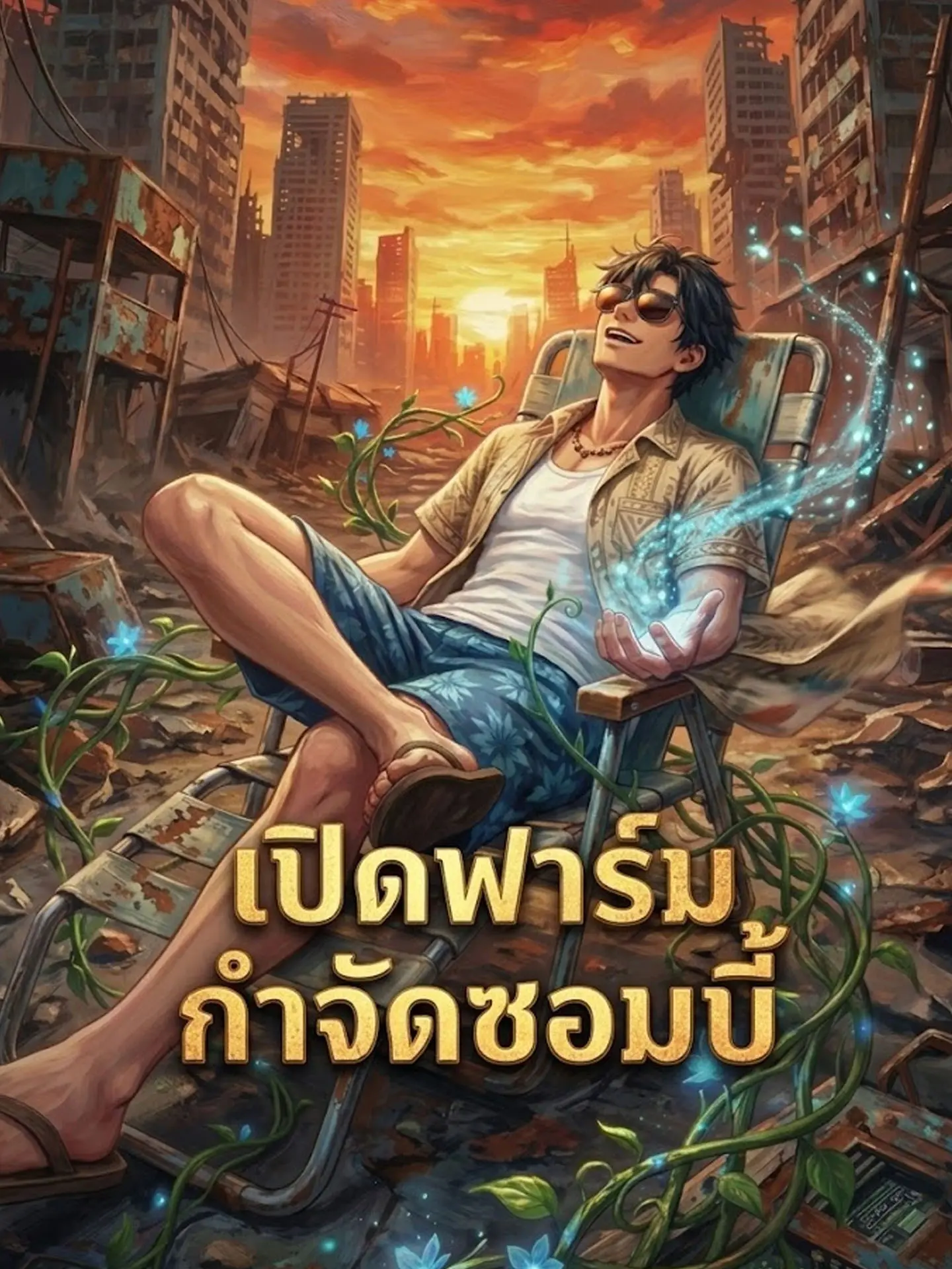 เปิดฟาร์มกำจัดซอมบี้ short drama poster