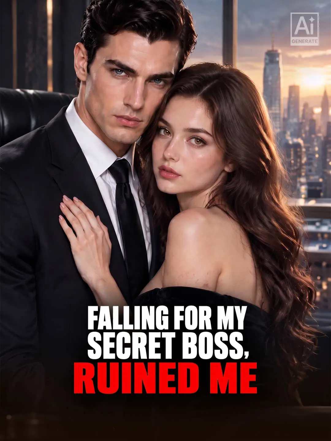 Falling for My Secret Boss，Ruined Me short drama poster