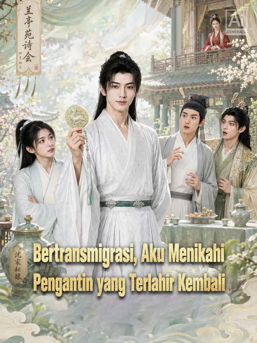 Bertransmigrasi, Aku Menikahi Pengantin yang Terlahir Kembali short drama poster