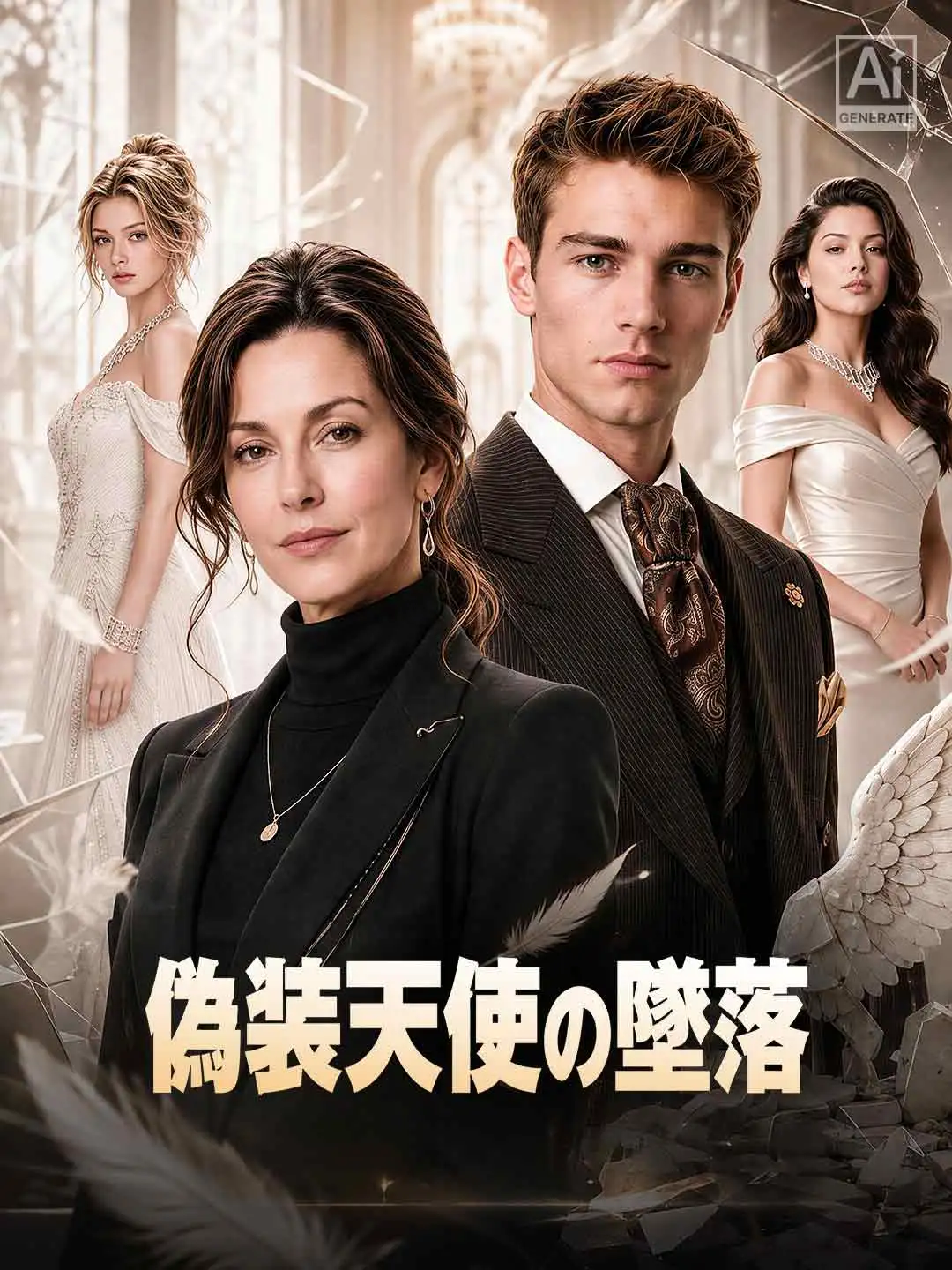 偽装天使の墜落 short drama poster